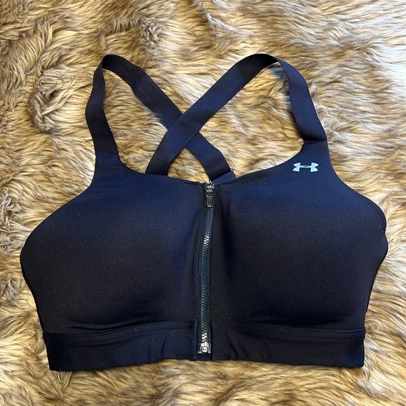 Under Armour | Front Zip Sports Bra - Picture 2 of 5
